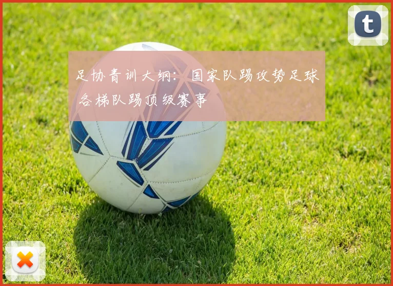 足协青训大纲：国家队踢攻势足球 各梯队踢顶级赛事